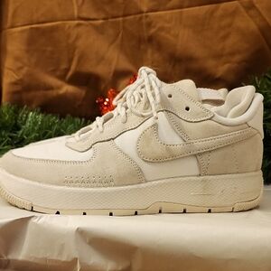 Nike Women's Sneakers in Cream and White